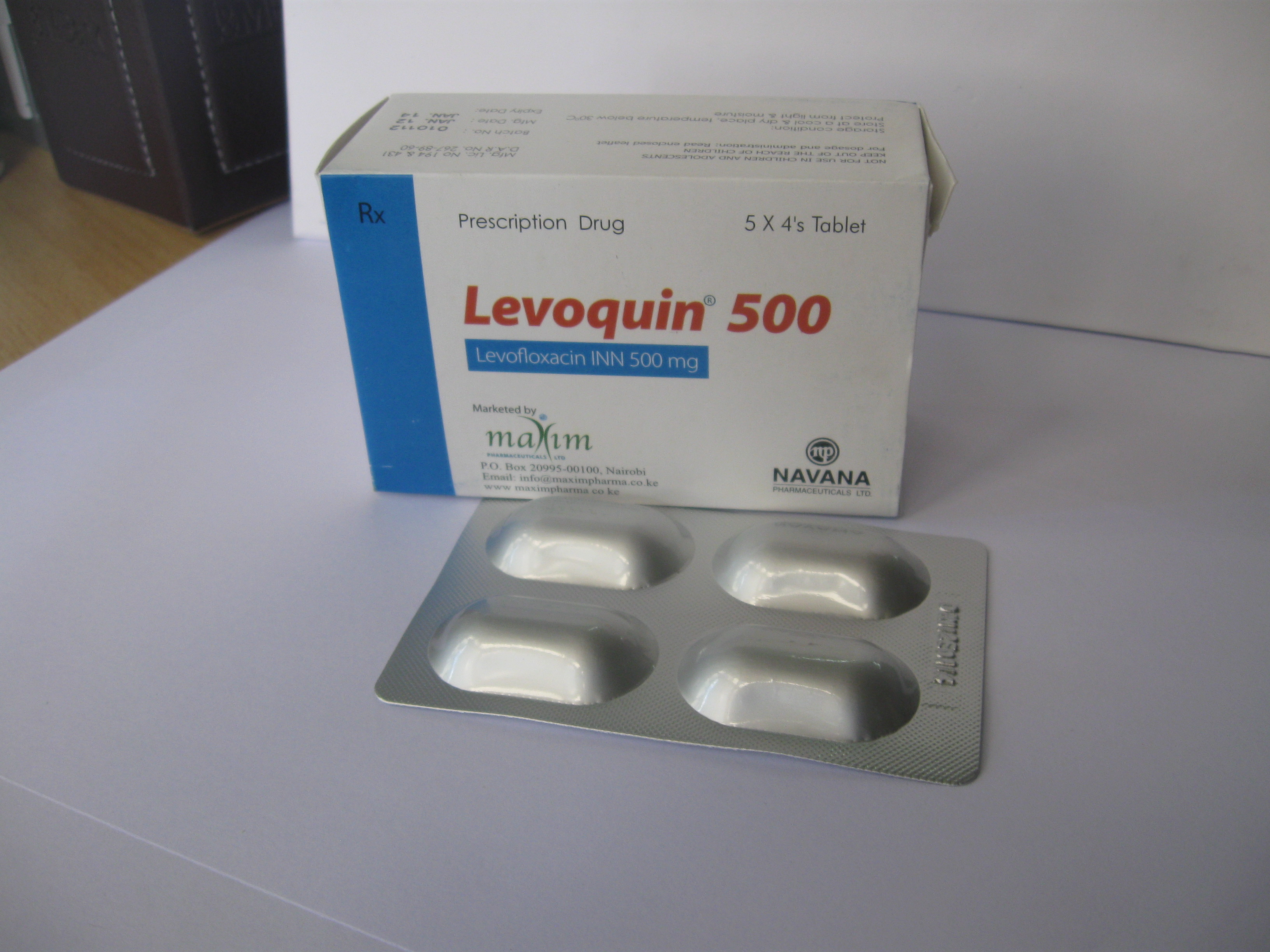 Levoquin – 500mg Tablets